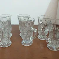 .لیوان طرح گل لاله.قوری و کتری روحی سالم