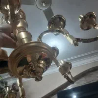 یک جفت لوستر قدیمی و دیوار کوب|لوستر و چراغ آویز|مینودشت, |دیوار