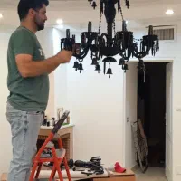 نصب و تعمیر لوستر  برقکاری انجام کارهای برقی