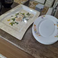 ۴عدد برنج خوری ۲عدد پارچه ی آب ۱ کشف ۲تا میوه خوری