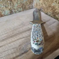 چاقو قدیمی زنجانی اصیل و کمیاب|کلکسیون اشیاء عتیقه|آبادان, |دیوار