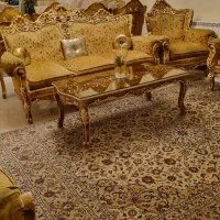مبلمان چوب گردو|مبلمان خانگی و میز عسلی|تهران, نیروی دریایی|دیوار