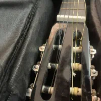 گیتار مشکی king|گیتار، بیس، امپلیفایر|قم, شهرک امام حسن|دیوار