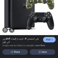 پلی استیشن۴ اجاره ای ۲۴ساعته ۴۵۰با ۴دسته