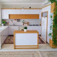 کابینت‌کمددیواری جاکفشی اجرا چمن mdf