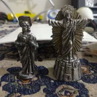 دو عدد مجسمه سربی مسیح ومریم|کلکسیون اشیاء عتیقه|تهران, بریانک|دیوار