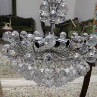 لوستر کریستالی یک جفت سالم درحدنو