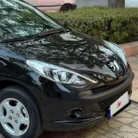پژو 207 اتومات پاناروما درحدصفر مشکی