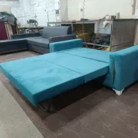 مبل تختخوابشو *تاشو* تختشو تمام فلز طرح *ستاره ای*|مبلمان خانگی و میز عسلی|اصفهان, لیمجیر|دیوار