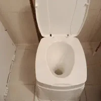 توالت فرنگی  پلاستیکی نو