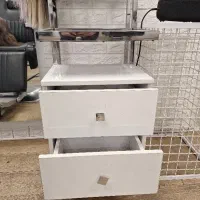 میز ترولی آرایشگری دو کشو|آرایشگاه و سالن‌های زیبایی|تهران, شهرک صدرا|دیوار