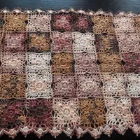 رومیزی قلاب بافی از صنایع دستی|پرده، رانر، رومیزی|تهران, قزل قلعه|دیوار