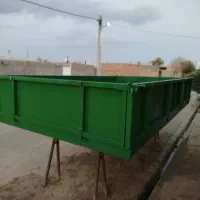 تریلی پشت تراکتوری|ماشین‌آلات صنعتی|شال, |دیوار