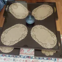 میز جلو مبلی|مبلمان خانگی و میز عسلی|شیراز, بعثت|دیوار
