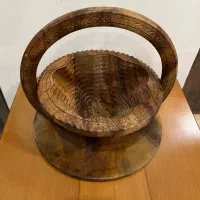 میوه خوری و شکلات خوری چوبی جمع شونده زیبا