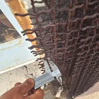 فنس سرندی و فنس پرسی و توری گابیونه و مفتول|مصالح و تجهیزات ساختمان|کرمان, |دیوار