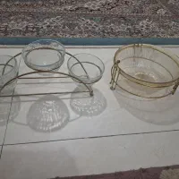 فروش فوری جامیوه و آجیل خوری پایه دار