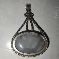 آویز سنگ شجراصل دستساز