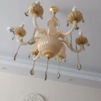 لوستر کریستالی ۶شاخه