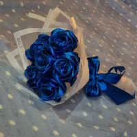 دسته گل های روبانی زیبا|گل مصنوعی|جغتای, |دیوار