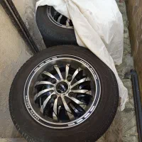 رینگ ۱۳پرایدی با لاستیک|قطعات یدکی و لوازم جانبی|رشت, شهریاران|دیوار