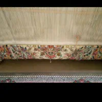 باسلام فرش قالیچه تقریبا 220لایی مانده رج 50