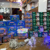 ریسه سوزنی ۷ رنگ و مهتابی ۱۰ متری|ریسه و چراغ تزئینی|ملایر, |دیوار