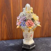 گلدان گل چینی