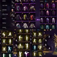 اکانت فری فایر گاد فقد طاق تبر نیاد