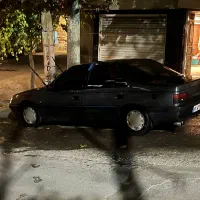 معاوزه پژو۴۰۵مدل ۹۴ با خودرو افرودی.