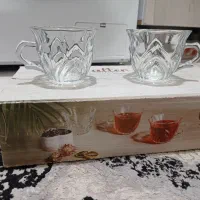 استکان فنجونی تیبگ سینی|ظروف سرو و پذیرایی|رباط‌کریم, شهرک والفجر|دیوار