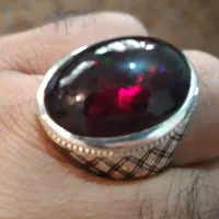 انگشتراوپال  زمرد