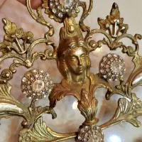 جا حوله ای قدیمی  برنجی اصل سنگین مناسب جهیزیه|صنایع دستی و سایر لوازم تزئینی|مشهد, نوید|دیوار