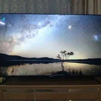 تلوزیون ۵ ماه خریداری شده نو نو میباشد