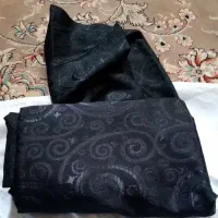 چادر مشکی طرحدار مهمانی