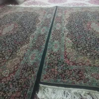 یک جفت فرش مهشبنی زمینه سرمهای|فرش|تهران, بریانک|دیوار