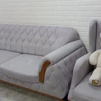 مبل ۷نفره در حد بدون لک وتو رفتگی