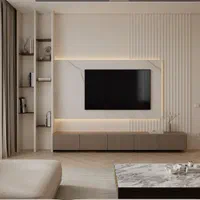 طراحی و اجرای تی وی وال مدرن مدل ورونا|میز تلویزیون|شیراز, باهنر|دیوار