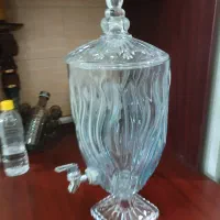 کلمن شربت شیشه ای