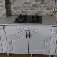 کابینت ممبران با صفحه گاز رومیزی اخوان و هود سینک|اجاق گاز و لوازم برقی پخت‌وپز|اسلام‌شهر, شهرک واوان|دیوار