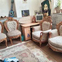 مبل۹نفره‌سلطنتی|مبلمان خانگی و میز عسلی|بیرجند, |دیوار