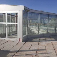 درب دوجداره(آلومینیوم،UPVC) ،توری