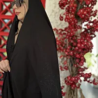 چادر مشکی عربی جده نگیندار کرپ (خرید از تولیدی)|لباس|مشهد, وحدت|دیوار