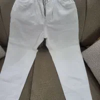 سه عدد شلوار کتان و جین سایز ۳۴ تا ۳۸