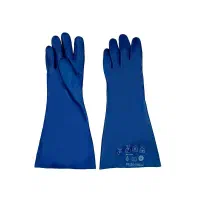 دستکش پوشا آبی ضد حلال ضد اسید دست کش