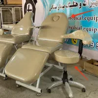 تخت سه شکن زیبایی و صندلی استادکار