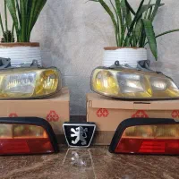 2عدد چراغ جلو و 2عدد چراغ عقب پژو پارس فابریک