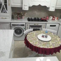 مبلمان راحتی ۴ نفره به همراه ناهارخوری ۴ نفره پاف|مبلمان خانگی و میز عسلی|تهران, آبشار تهران (دریاچه)|دیوار