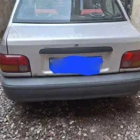 پراید ۸۷بدون رنگ دوگانه بیرون بدون مخزن