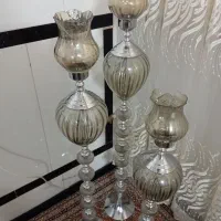 سه تیکه جا شمعی ایستاده
